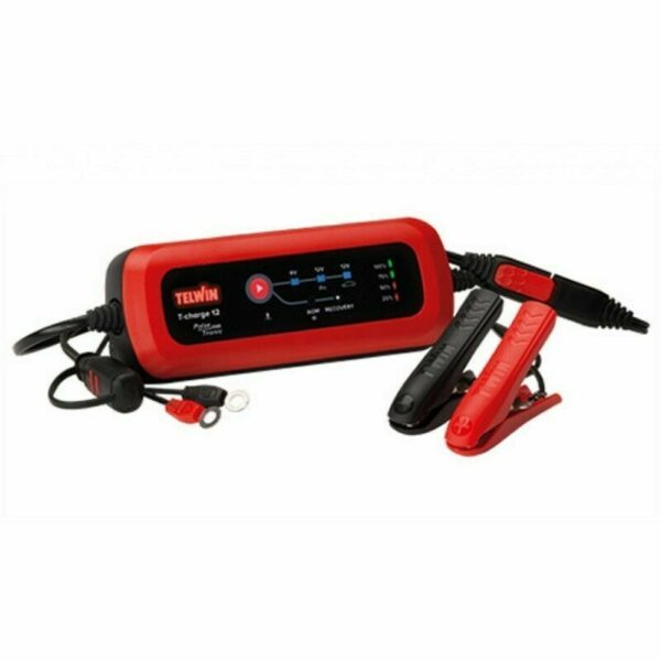 TELWIN T-CHARGE 12 6/12V ELECTRONIC BATTERY CHARGER CARICA BATTERIA