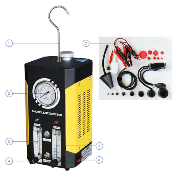 SPIN MARCO TOOLS GENERATORE DI FUMO PER INDIVIDUAZIONE PERDITE SMOKE TEST - immagine 3