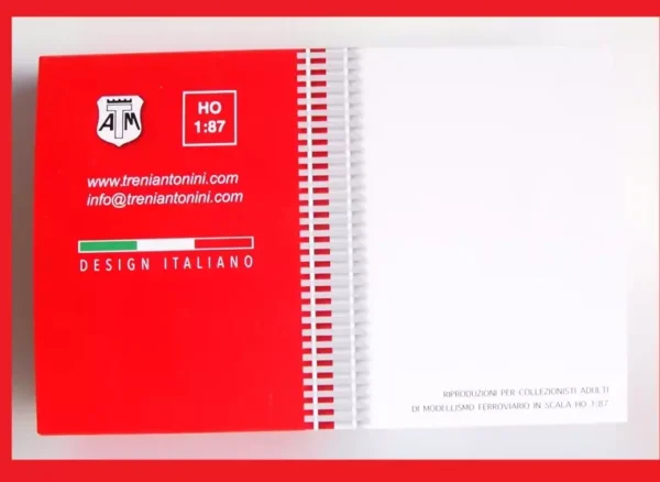 ATM MILANO CF 12.010 COFANETTO CON 2 CARRI FS TIPO EAOS SCALA H0 - immagine 6