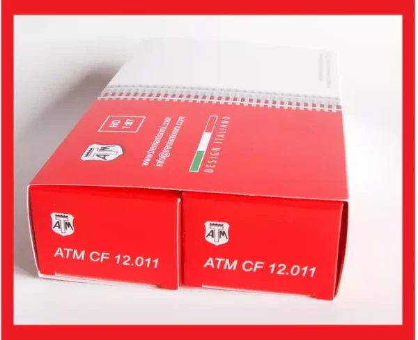 ATM MILANO CF 12.011 COFANETTO CON 2 CARRI FS TIPO EANOS SCALA H0 ESCLUSIVA ATM - immagine 4