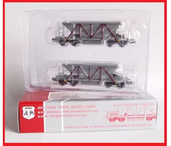 ATM MILANO CF 12.002B SET 2 CARRI FS TIPO FACCS EPOCA IV III SERIE H0 1207700 - immagine 3